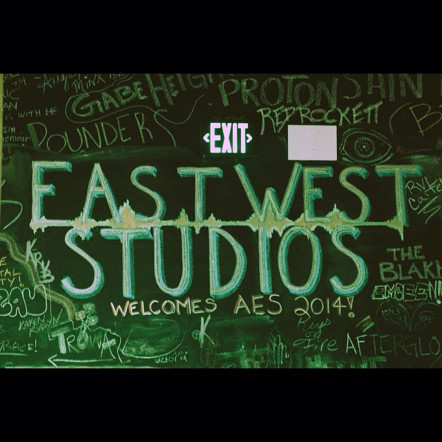 East West Studios. #Graffiti #EastWestStudios #EastWest #Studio #RecordingSessio