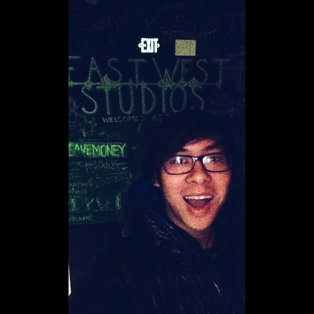 At East West again and I took a selfie. I would probably really kill myself for